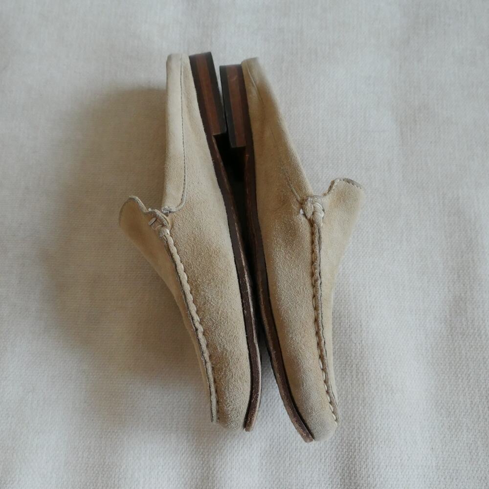 L’ARTE DEL SANDALO CAPRESE Loafer suede mule slide made in Italy 38 or 7.5 - Picture 5 of 15